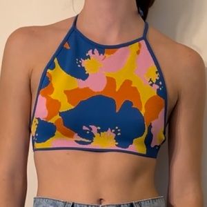 Zara summer colorful crop top